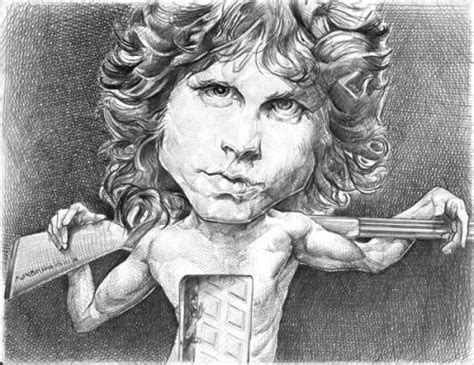 Jim Morrison Von Salnavarro Berühmte Personen Cartoon Toonpool