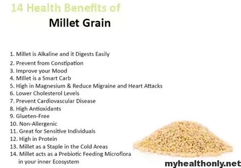 These Four Impressive Benefits Of Millet Will Surprise You My Health Only