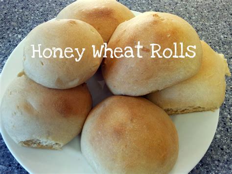 honey wheat rolls bread machine recipe