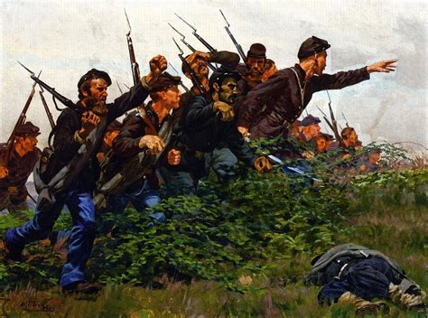 States that were loyal to the u.s. 19th century American Paintings: Civil War