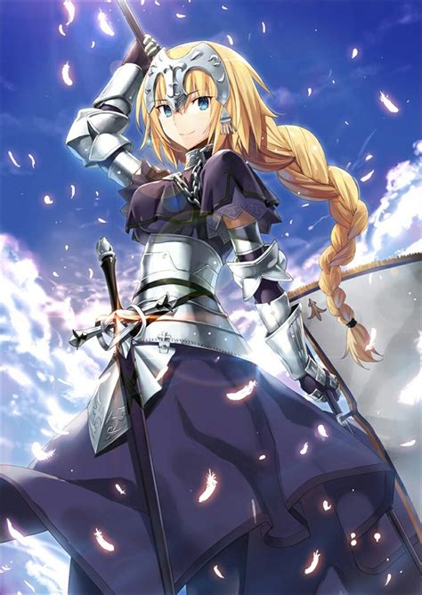 Jeanne d'arc, joan of arc, the maid of orléans. Jeanne D'Arc - Fate/Apocrypha | Personajes de anime ...