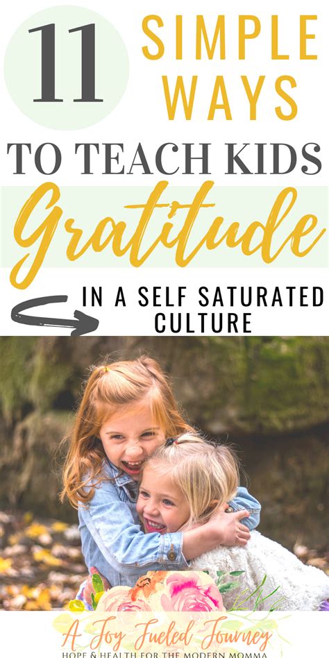 11 Simple Ways To Teach Kids Gratitude Teaching Kids How To Teach