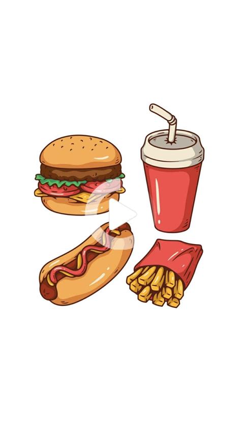 Pin En Food Illustrations