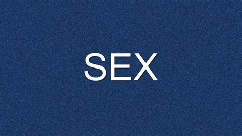 Sex Meaning E Dictionary Youtube
