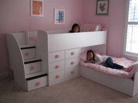 Interior Design Bedroom Cool Kids Space Saving Ideas Loft Bed And Bunk