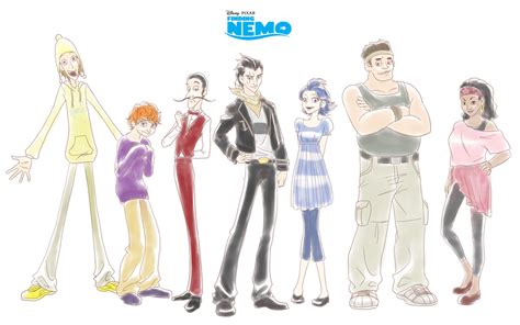 Humanized Finding Nemo Characters By Lizbomb On Deviantart