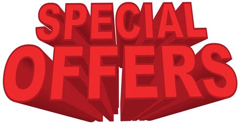 Special Offer Png Images Transparent Free Download