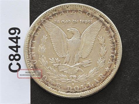 1890 S Morgan Silver Dollar U S Coin C8449