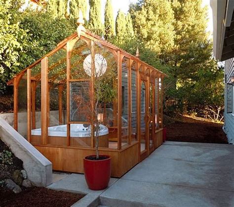 Wooden Hot Tub Enclosures
