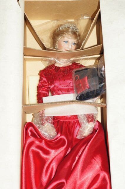 Ashton Drake Princess Diana Worlds Beloved Rose Porcelain Doll Brand