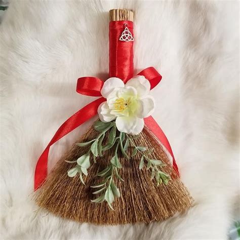 Imbolc Altar Besom Altar Broom Witch Besom Witches Broom Etsy