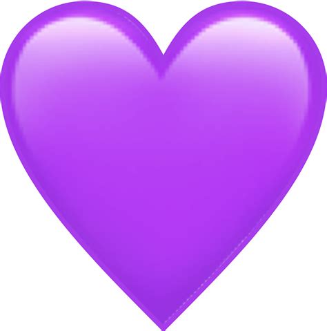 Heart Purple Corazon Morado Sticker By Julieleasheuwu