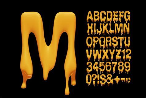 Melting Font Opentype Typeface