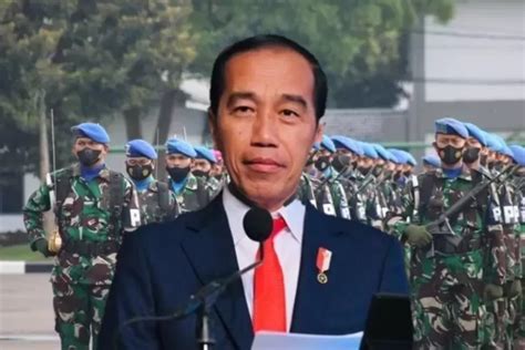 Emban Tugas Dan Tanggung Jawab Yang Besar Jokowi Sahkan Kenaikan Gaji TNI Tamtama Kopral Kepala