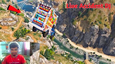 Live Accident Gta 5 Gamerz Tejal Dj पहाड़ों से कूद गया Gta 5