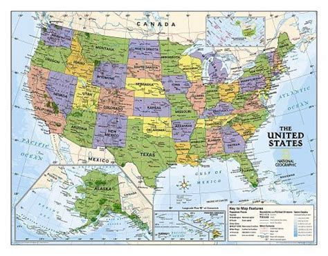 National Geographic Reference Map Ser The United States National