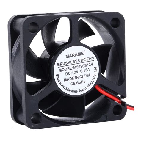 Best 12v 50mm X 50mm X 20mm Brushless Cooling Fan Home Creation