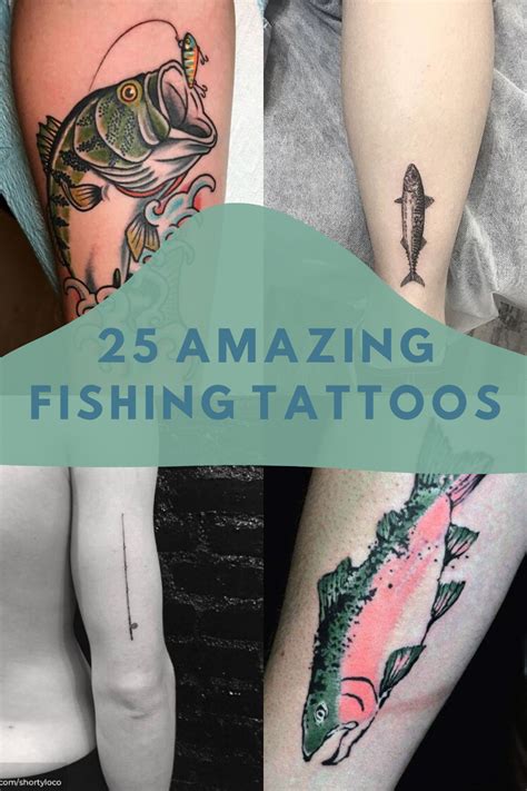 Hunting And Fishing Tattoos For Men