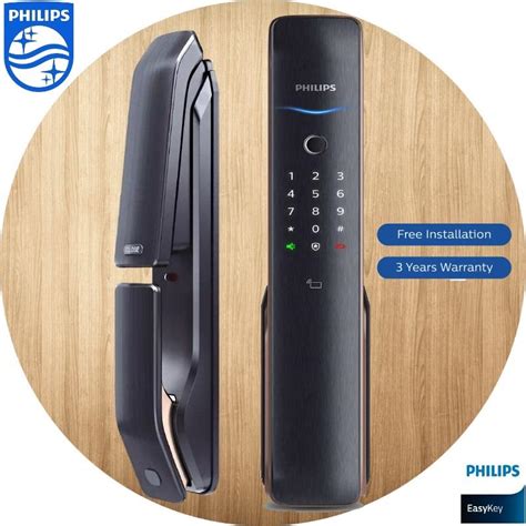 Philips Easykey 9200 Fingerprint Digital Door Lock Safe Box Malaysia