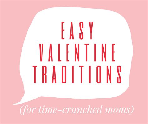 Valentines Day For Time Crunched Moms One Thankful Mom Lisa Qualls