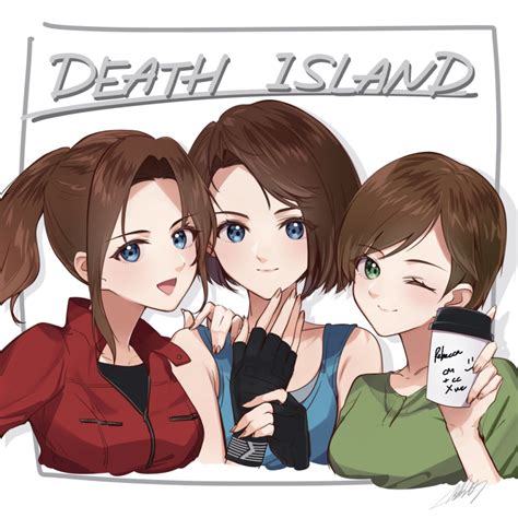 Jill Valentine Claire Redfield And Rebecca Chambers Resident Evil And More Drawn By