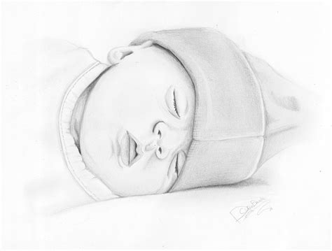 Linda huber an american graphite pencil artist who has worked on pencil drawings for over 40 years in a realistic style. Baby Drawings - Cliparts.co