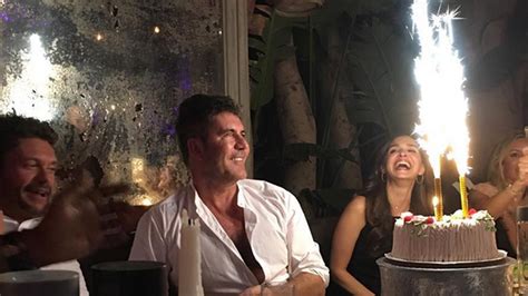Simon Cowell Celebrates Birthday In Beverly Hills