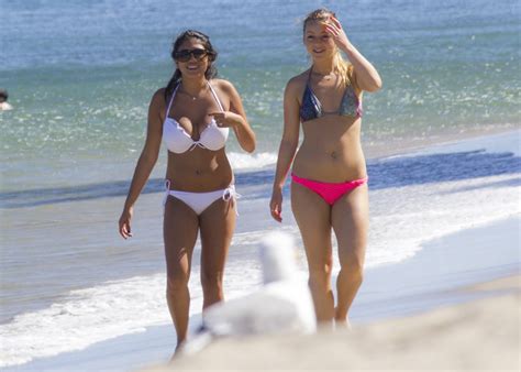 Wallpaper People Women Model Sea Brunette Asian Beach Sun California Bikini Swimwear