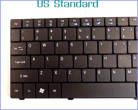Laptop Us Layout Keyboard For Acer Aspire One Mp 09b93u4 6982