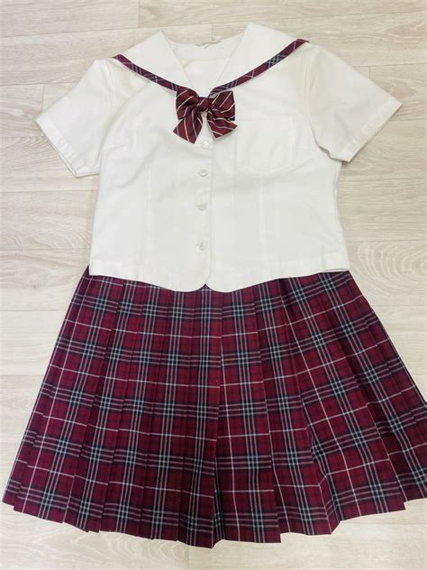 制服市場 愛知県 犬山南高校フルセット 大きいサイズ 超貴重人気制服