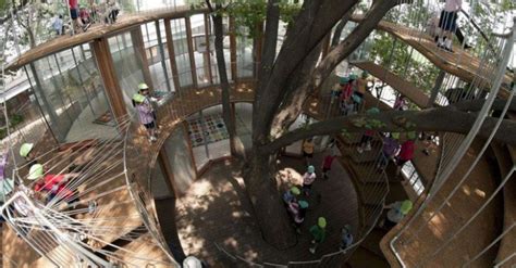 Tekuza Architects Fuji Kindergarten Inhabitat Green Design