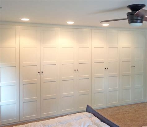 Giving you that fully fitted bedroom look. The Ranch We Love: Ikea Pax Wardrobe Wall
