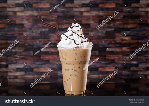Iced Coffee Whipped Cream Delicious Stock Photo 438288592 Shutterstock