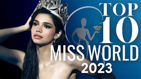 Miss World 2023 Top 10 Archives 🥇 Own That Crown