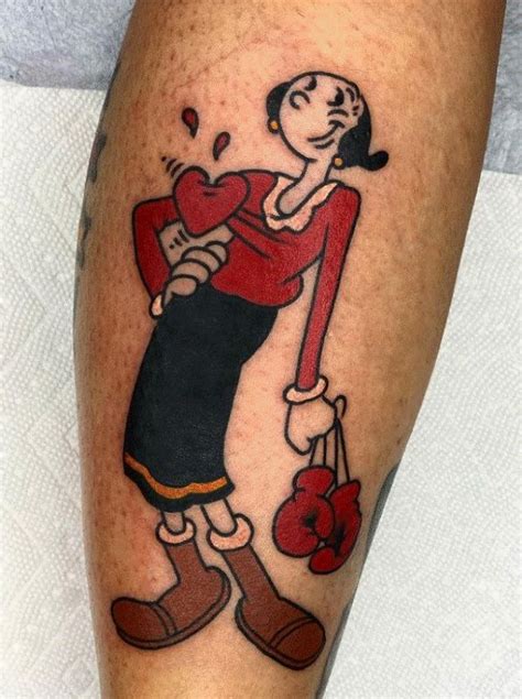 30 Amazing Olive Oyl Tattoo Designs With Meanings And Ideas Body Art