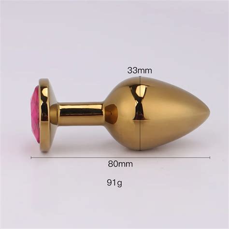 Middle Size Extra Long Medical Stainless Butt Plug Anal Massager Buy Anal Massager Butt Plug