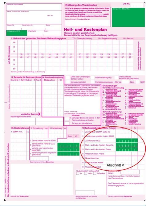 Heil und kostenplan über 970 euro für billiglösung liegt vor. Heil und kostenplan pdf, heil- und kostenplan, teil 2