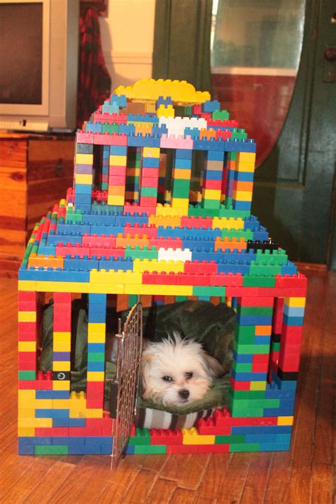 Lego Dog Kennel Lego Dog Lego Design Lego House