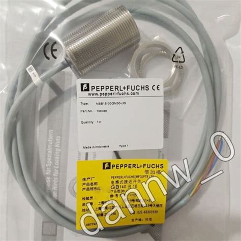 1pc nbb15 30gm50 us pepper fuchs p f inductive sensor for sale online ebay