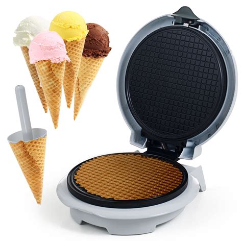 Chef Buddy Waffle Cone Maker With Cone Form Appliances Small