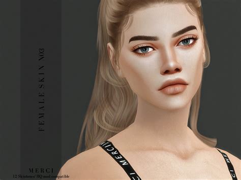 The Sims Resource Female Skin N03