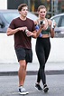 Joseph Baena hits the gym with girlfriend Savannah Wix | Daily Mail Online