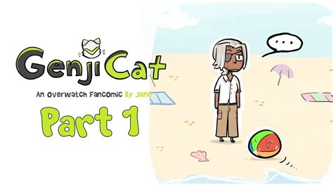 At The Beach Genji Cat Part 1 Overwatch Comic Dub Youtube