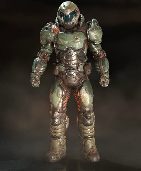 Sentinel Helldiver Armor Mk 3 2109 Doom Marine Doom Slayer Doom Guy