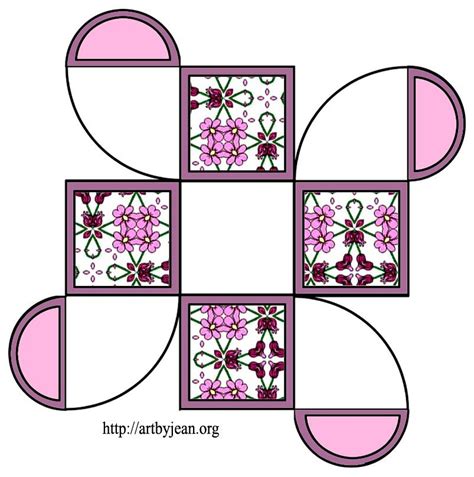 Free Printable Boxes Patterns Printable Boxes Patterns In Shades Of