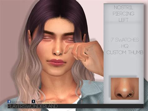 33 Coolest Sims 4 Piercings To Give Your Sims An Edgy Look Must Have