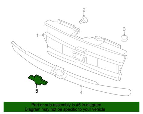 2002 2004 Chevrolet Oem New 2002 04 Gm Chevrolet Trailblazer Ext Front