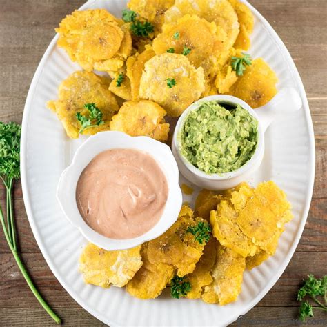 Tostones Recipe Twice Fried Plantains Precious Core