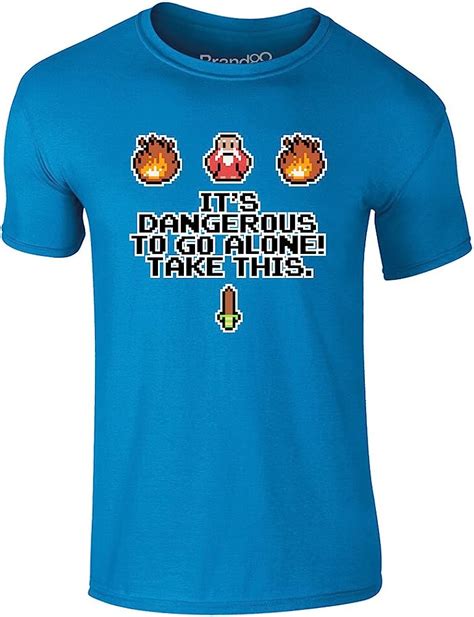 Brand88 Its Dangerous To Go Alone Adults T Shirt Uk