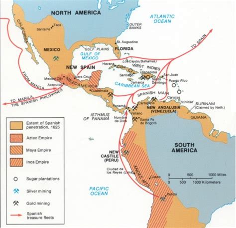 England And Spain In America